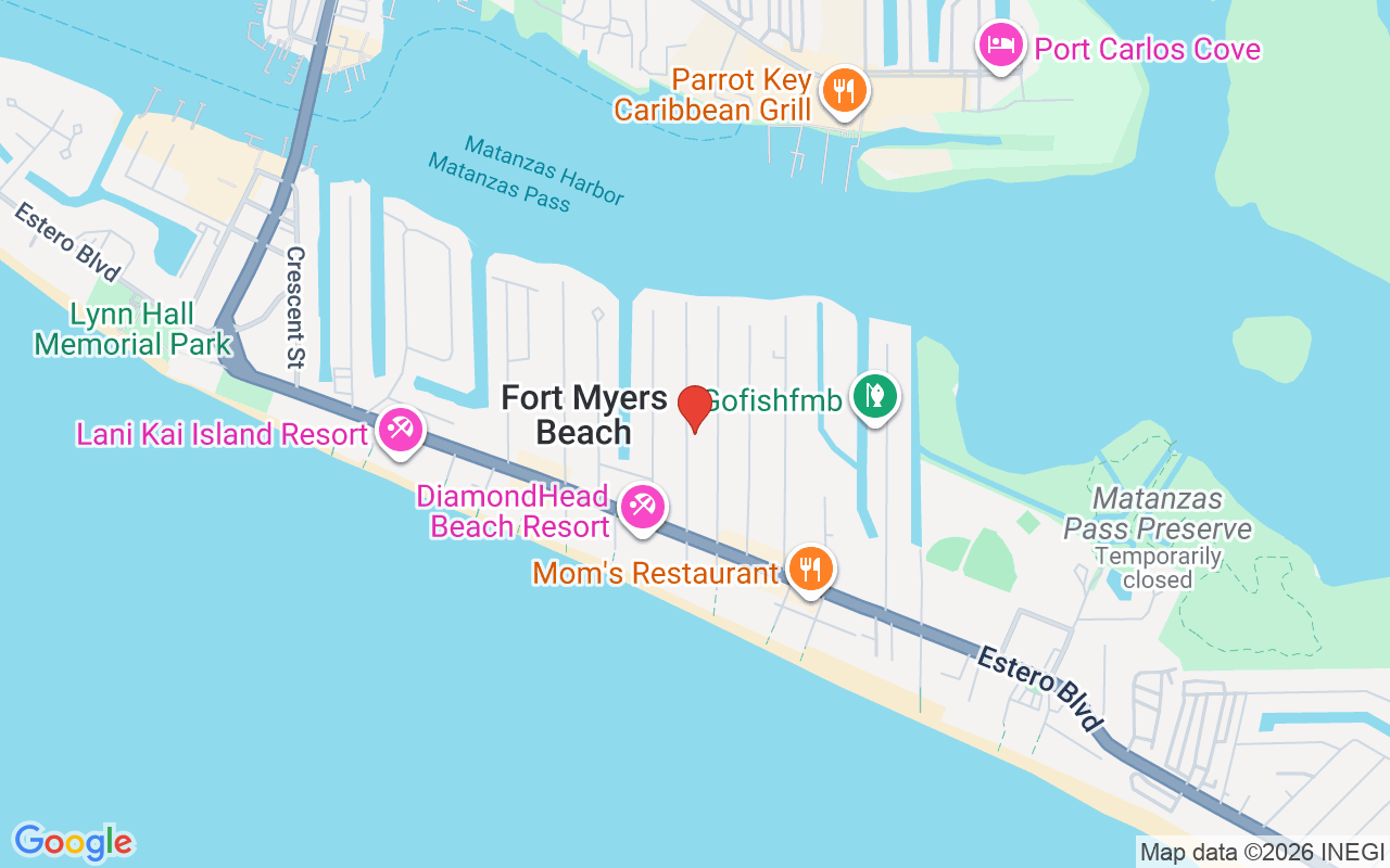 190 Pearl St, Fort Myers Beach, FL 33931