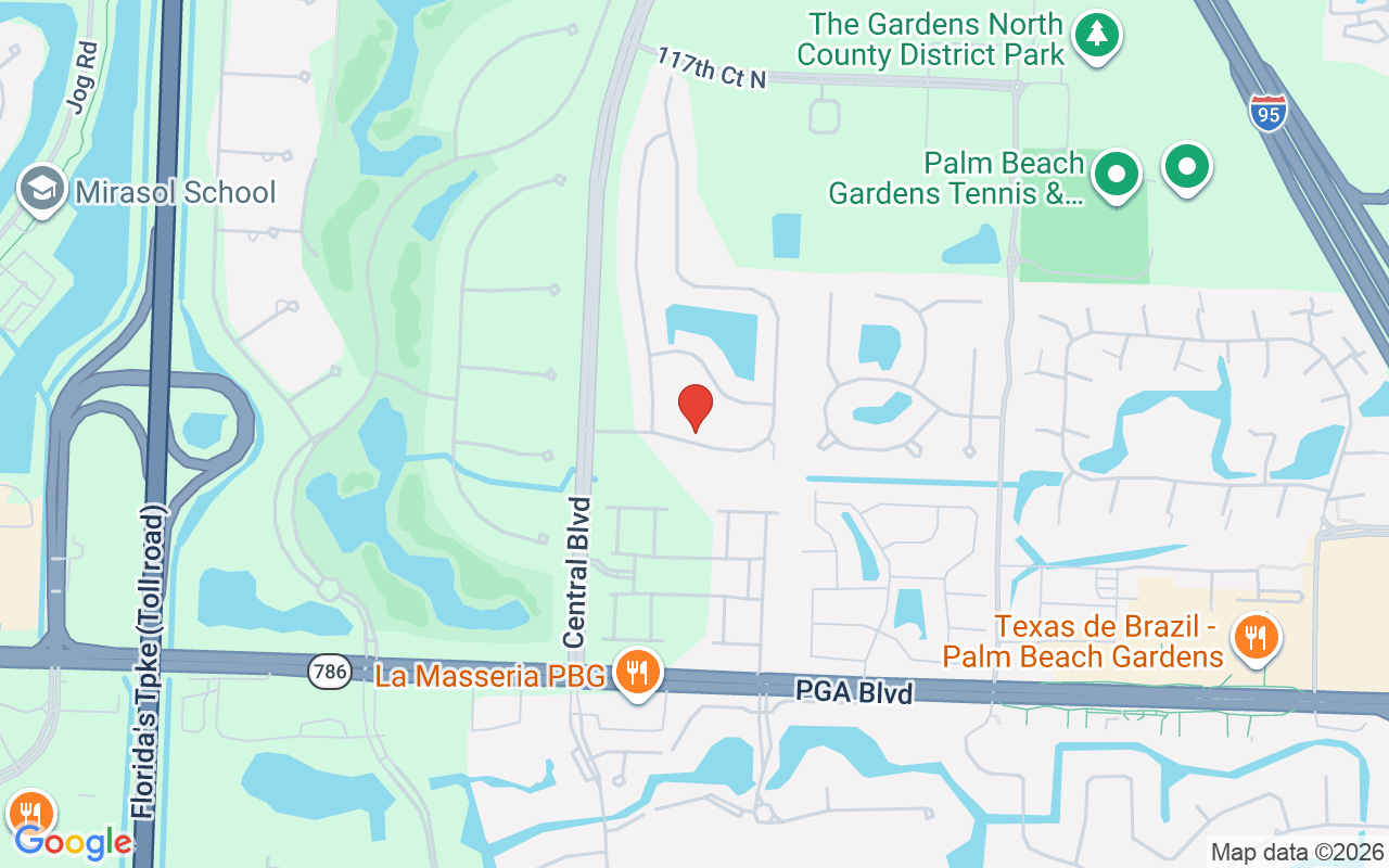 107  Bent Tree Drive, Palm Beach Gardens, FL 33418