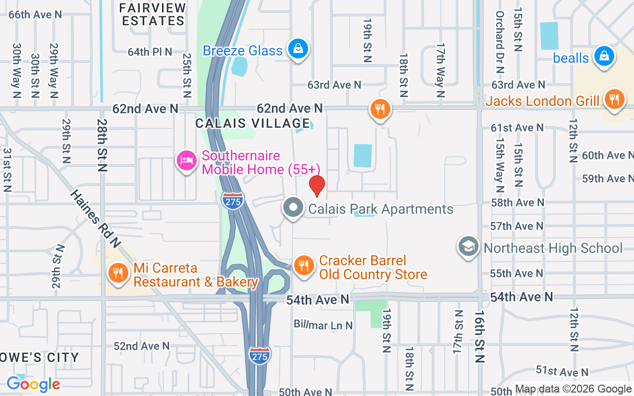 5810 21St Street #15, St Petersburg, FL 33714