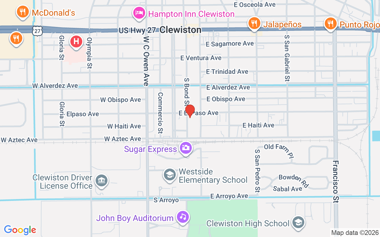 708 Bond St, Clewiston, FL 33440