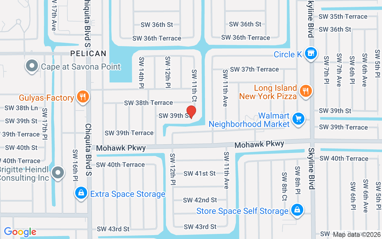 1136 Sw 39Th St, Cape Coral, FL 33914