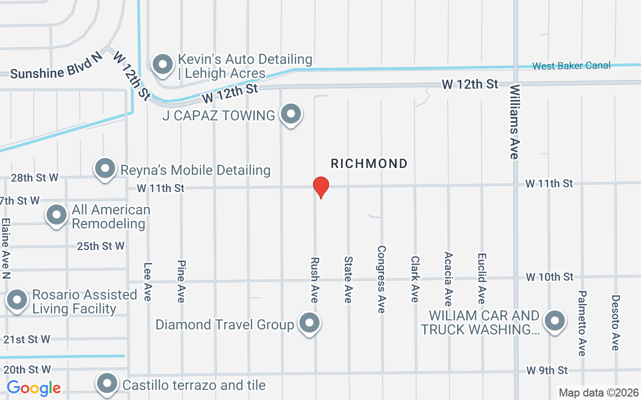 1020 Rush Ave, Lehigh Acres, FL 33972