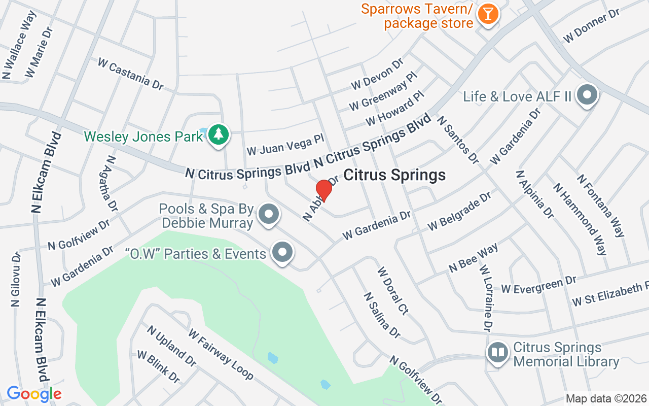 2335 Nautilus Drive W, Citrus Springs, FL 34434