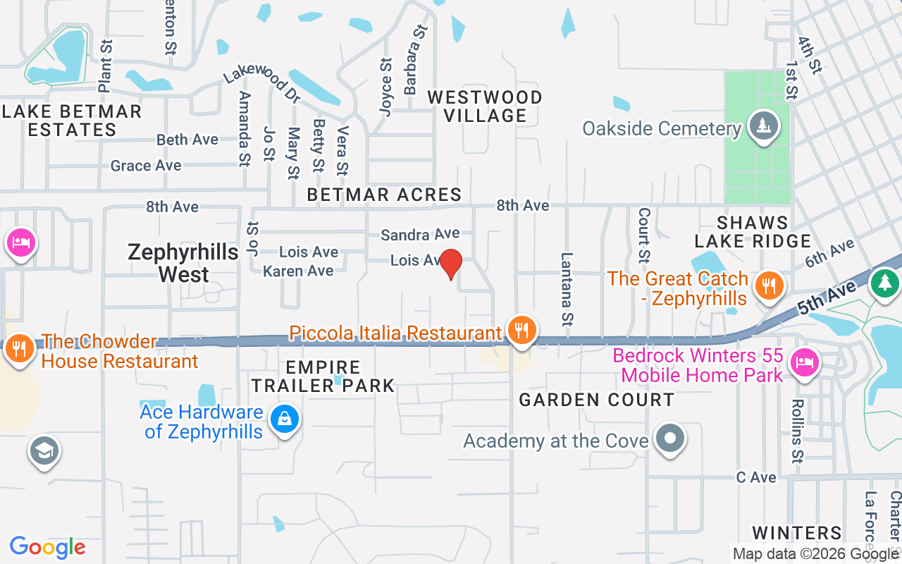 5105 Curran Street, Zephyrhills, FL 33542