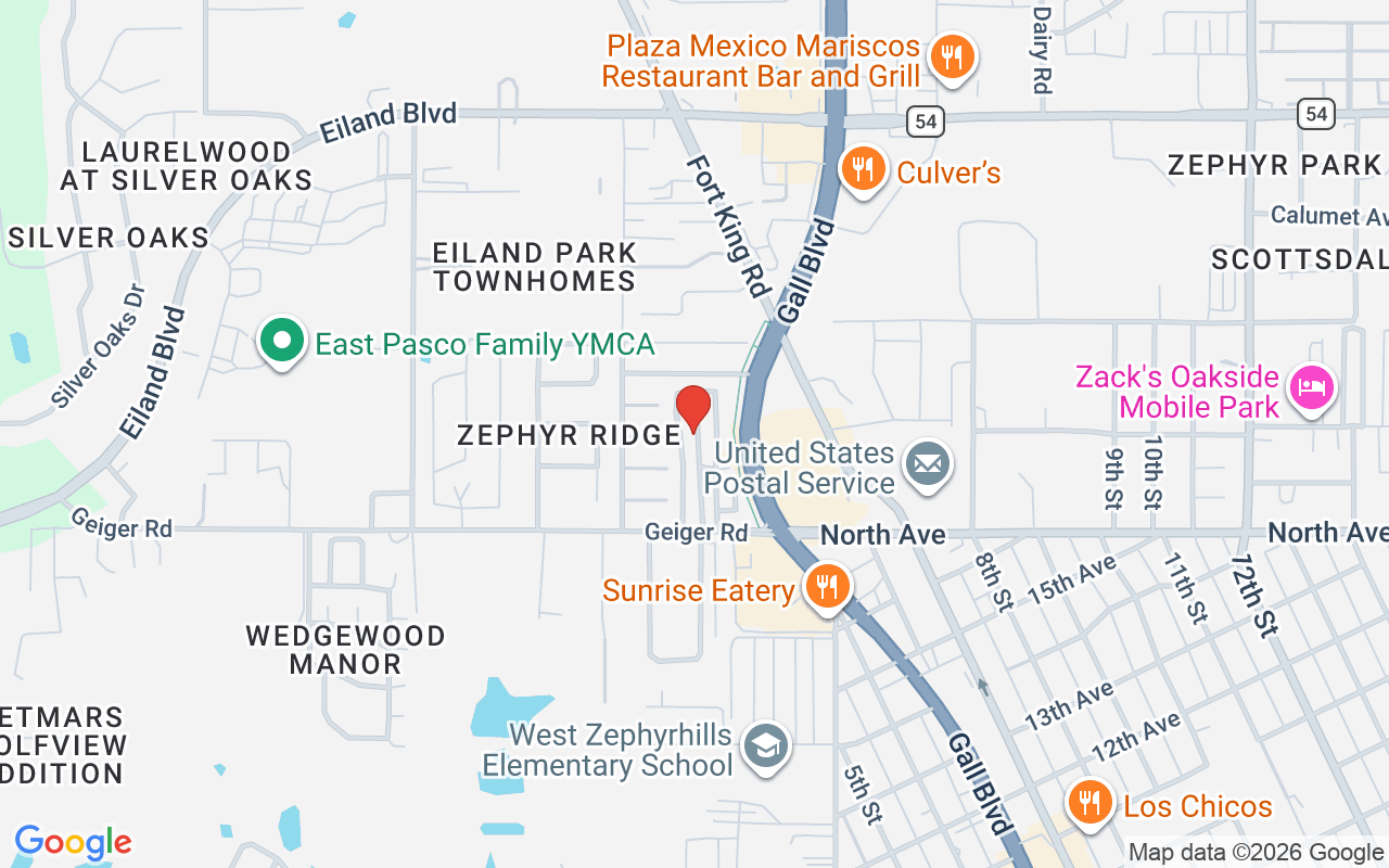 6109 Creston Street, Zephyrhills, FL 33542