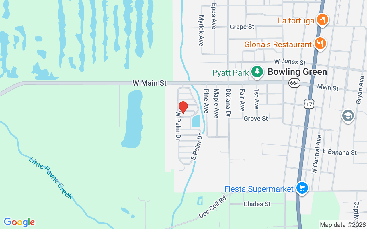 1120 Palmetto Lane, Bowling Green, FL 33834