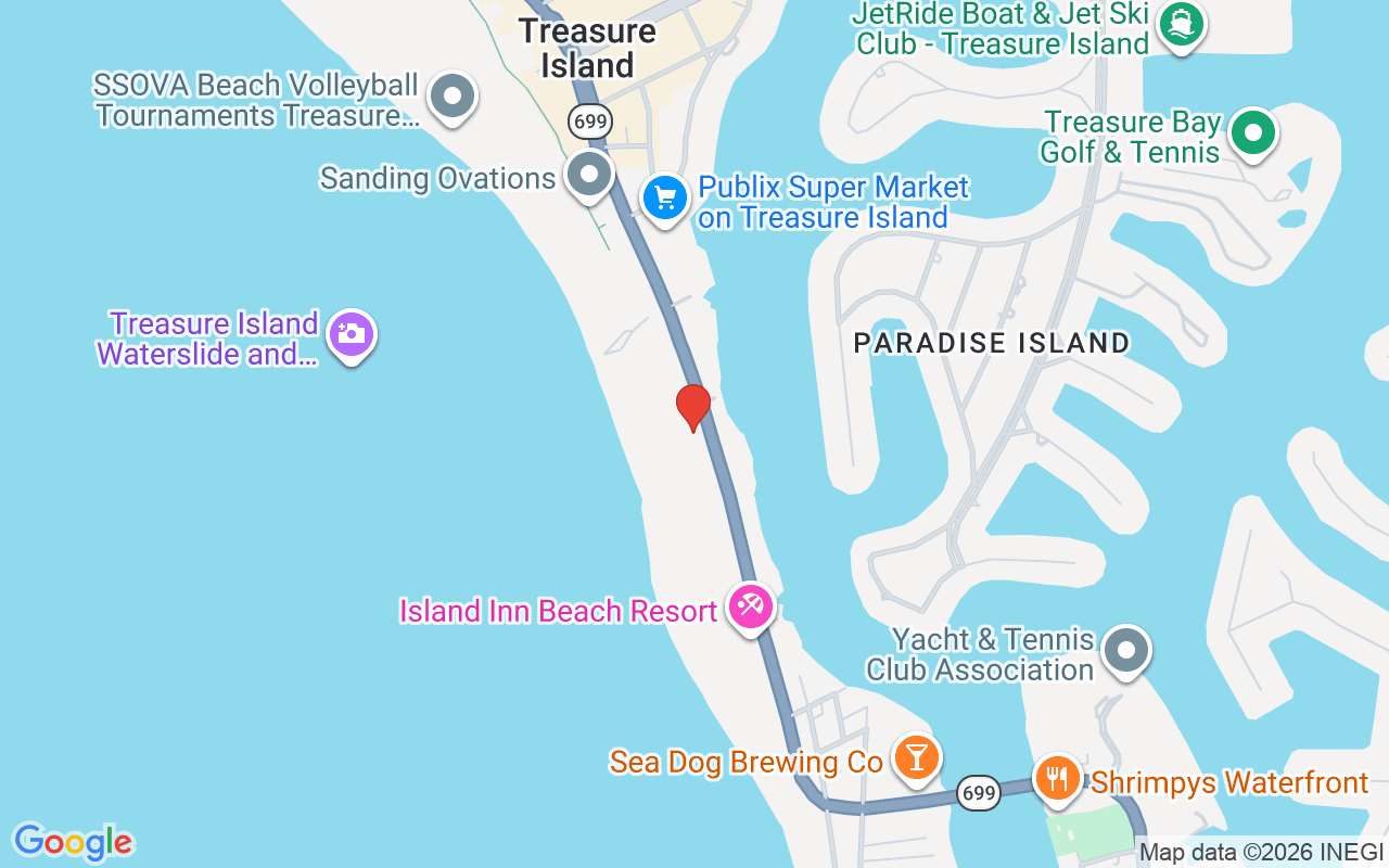 10178 Gulf Boulevard, Treasure Island, FL 33706
