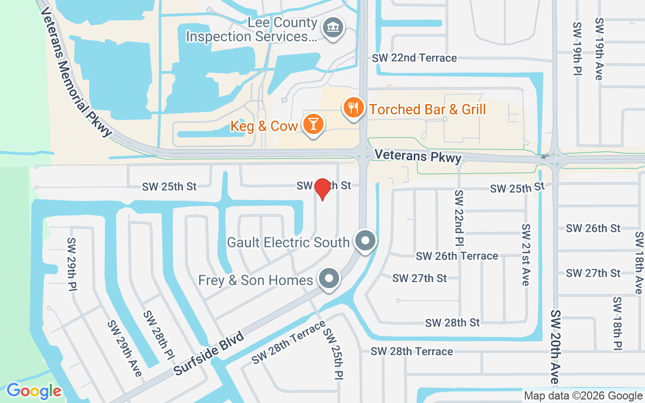 2509 25Th Ave Sw, Cape Coral, FL 33914