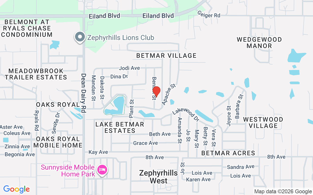 5536 Benton Street, Zephyrhills, FL 33542