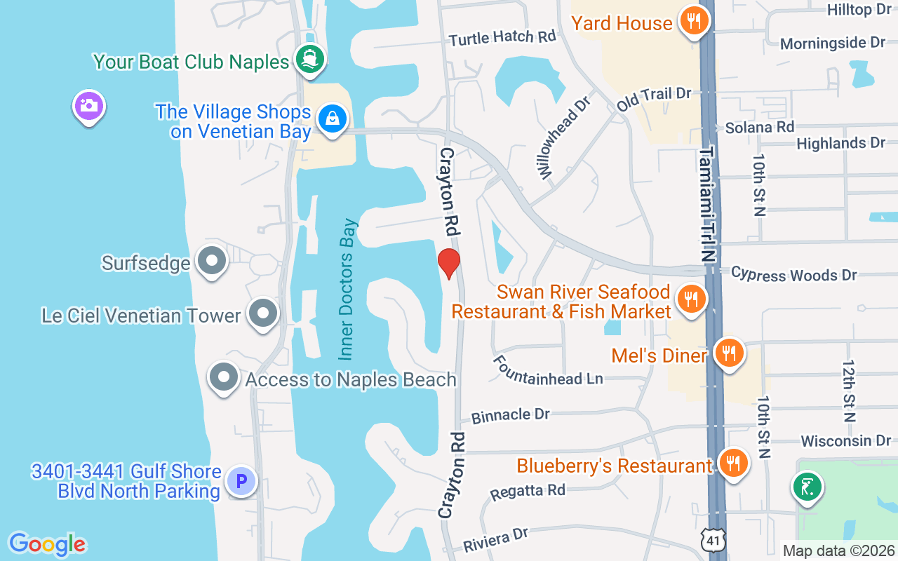 3841 Crayton Rd, Naples, FL 34103