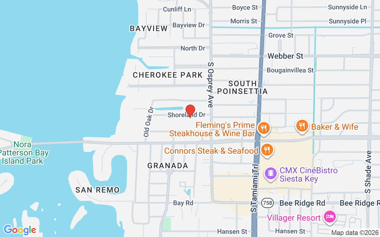 1732 Shoreland Drive, Sarasota, FL 34239