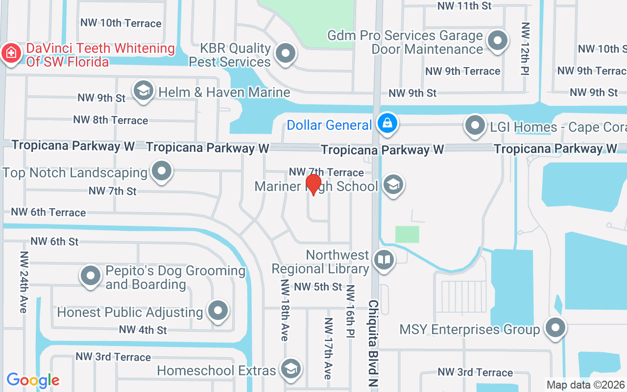 629 17Th Pl Nw, Cape Coral, FL 33993