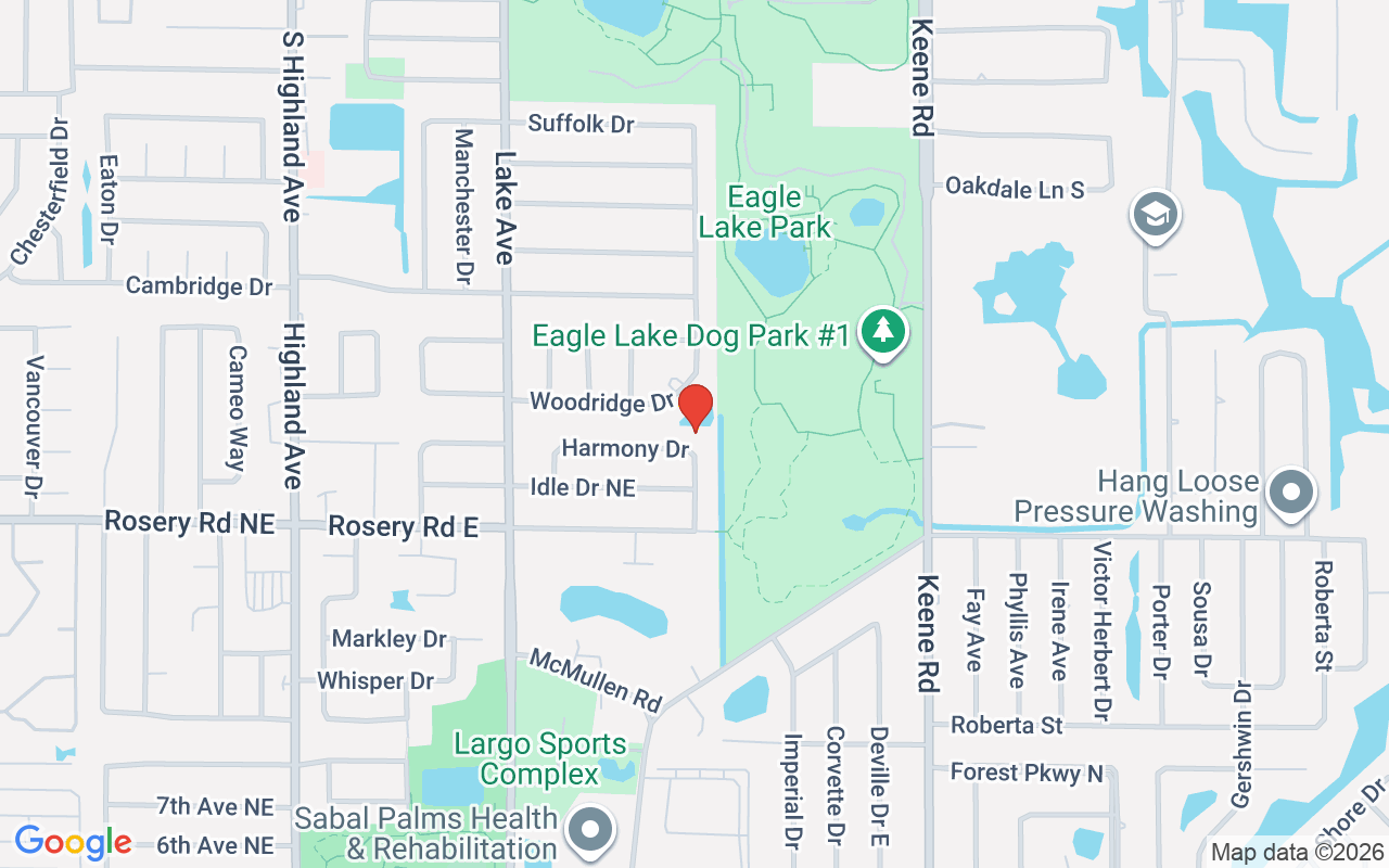 1750 Harmony Drive, Clearwater, FL 33756