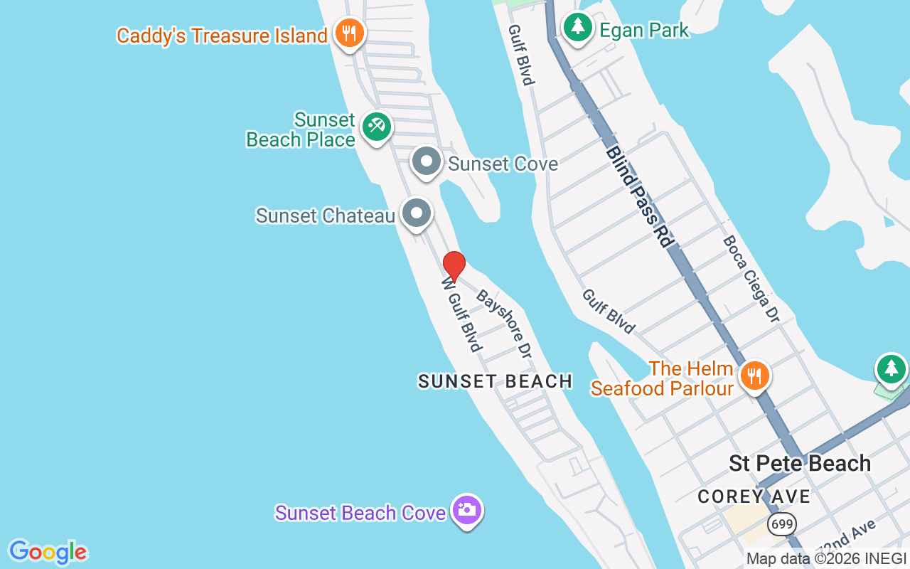 8425 Gulf Boulevard W, Treasure Island, FL 33706