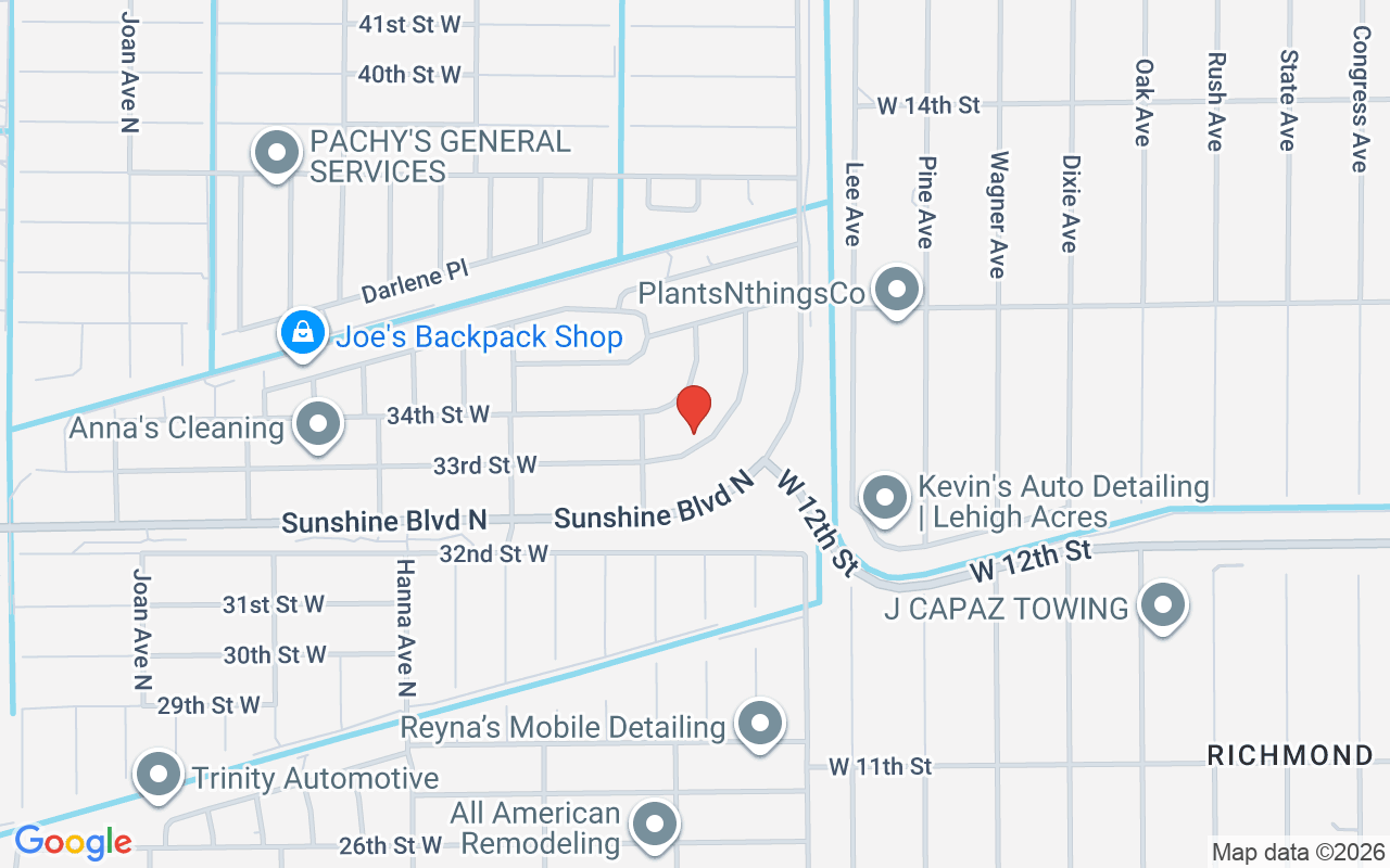 2524 33Rd St, Lehigh Acres, FL 33972