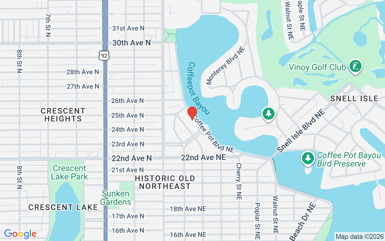 2320 Coffee Pot Boulevard, St Petersburg, FL 33704