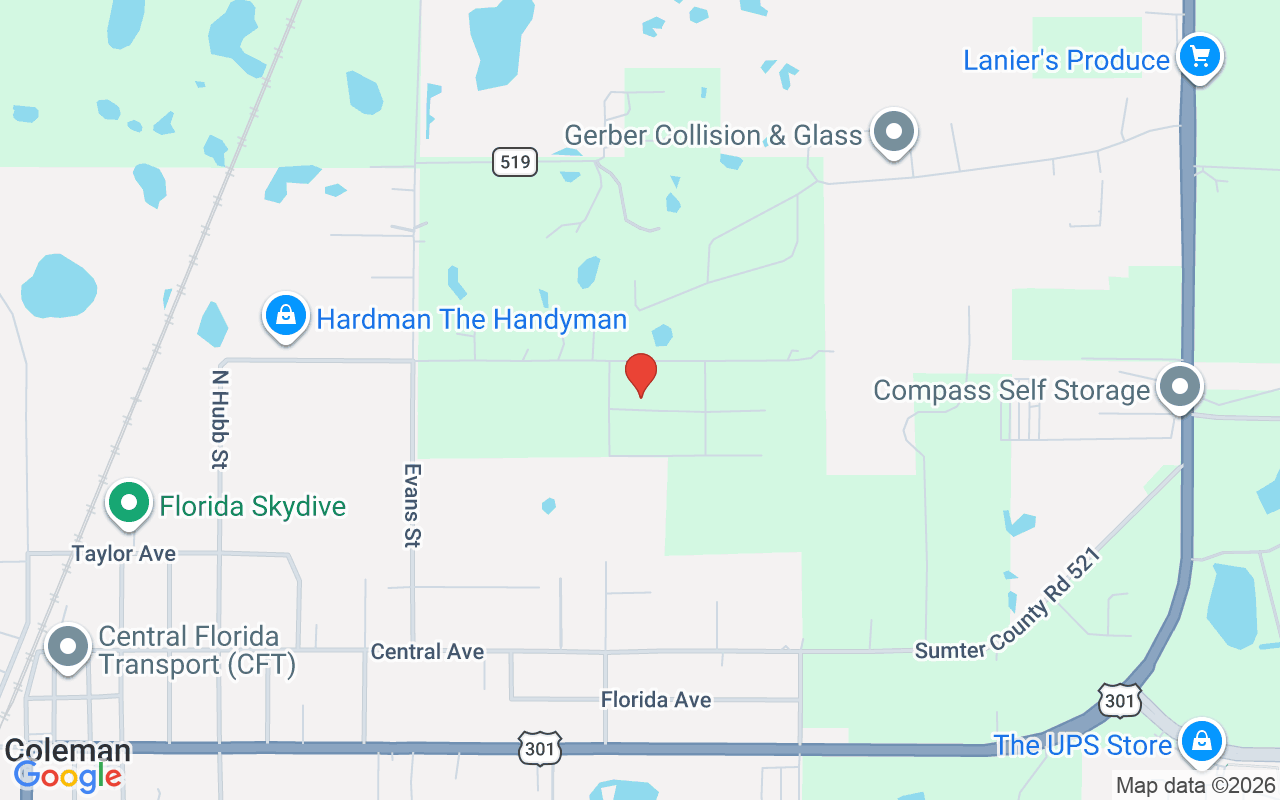 2798 34Th Road Ne, Coleman, FL 33521