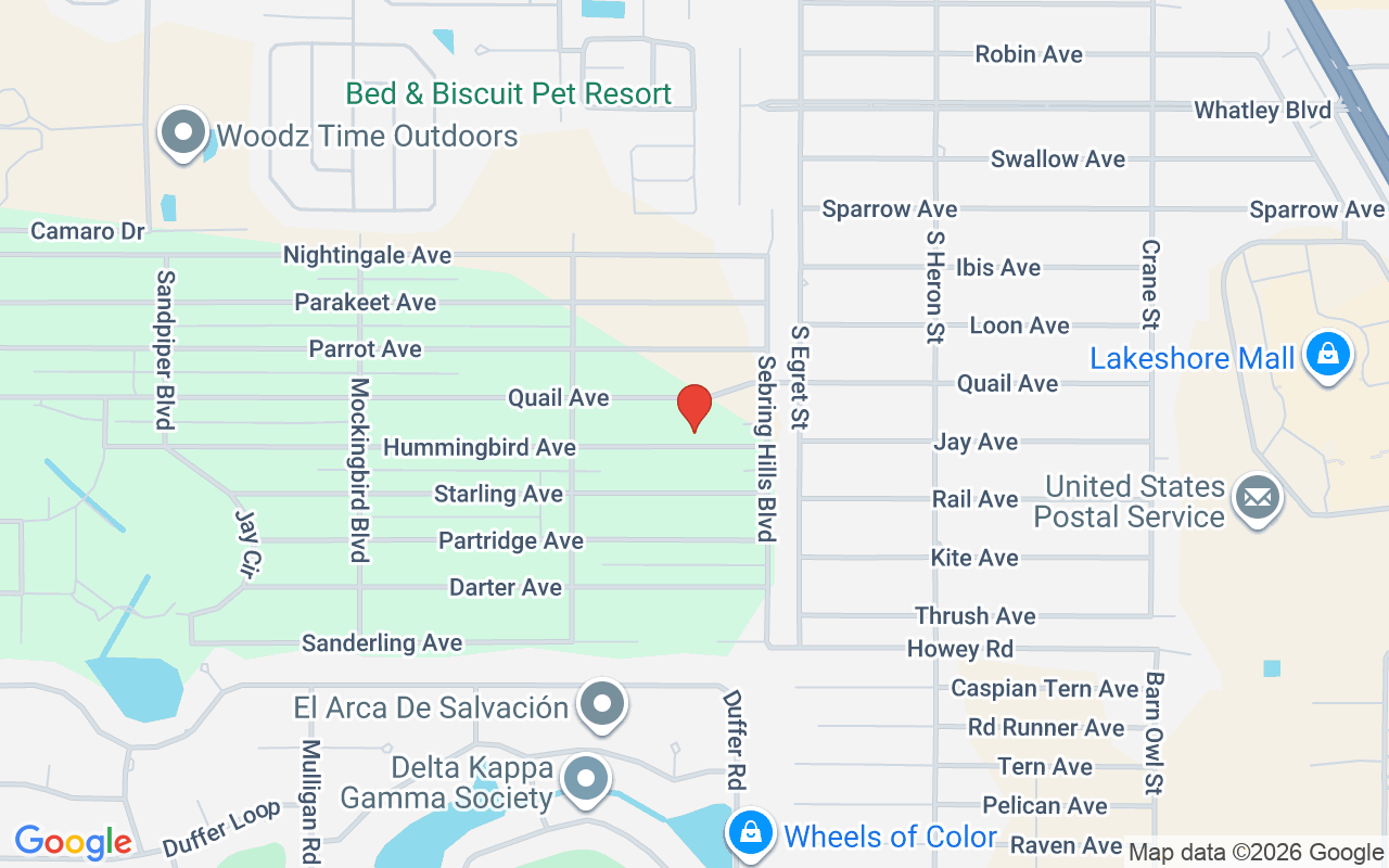 430 Hummingbird Ave, Sebring, FL 33872