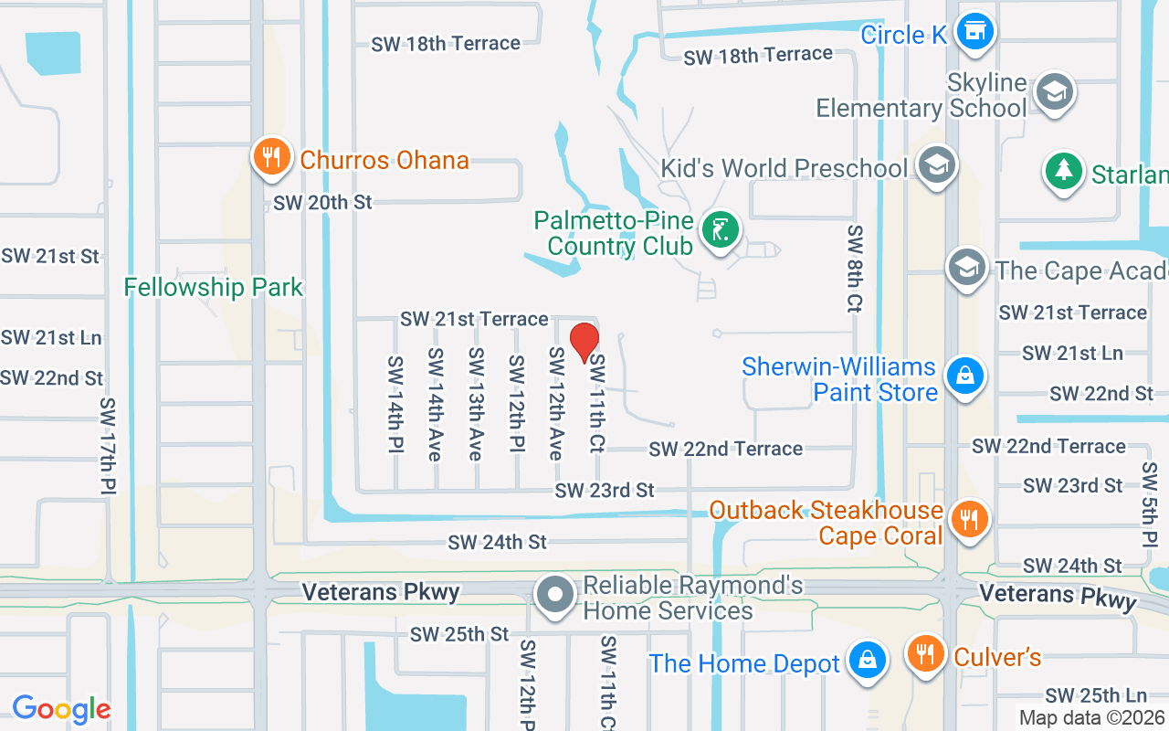 2132 Sw 11Th Ct, Cape Coral, FL 33991