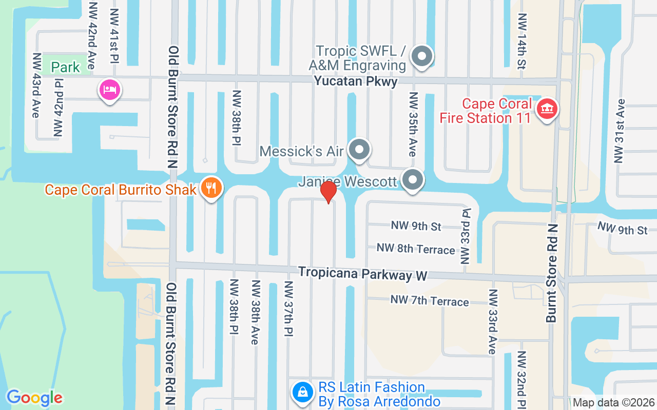 910 36Th Pl Nw, Cape Coral, FL 33993