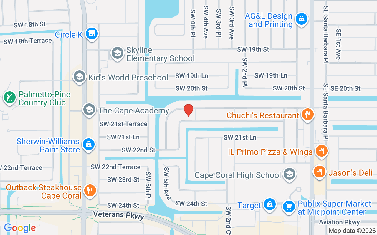 421 21St Ter Sw, Cape Coral, FL 33991