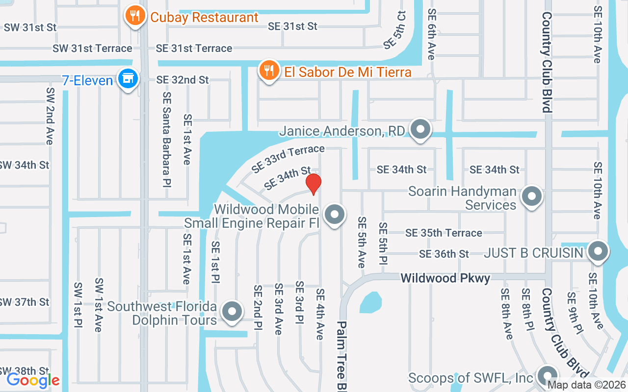 3401 Se 2Nd Pl, Cape Coral, FL 33904