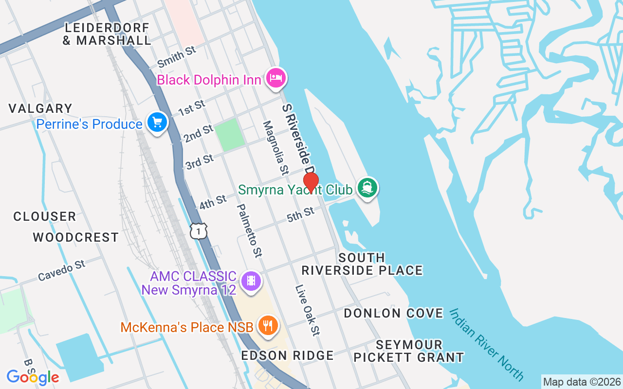 1212 Riverside Drive S, New Smyrna Beach, FL 32168