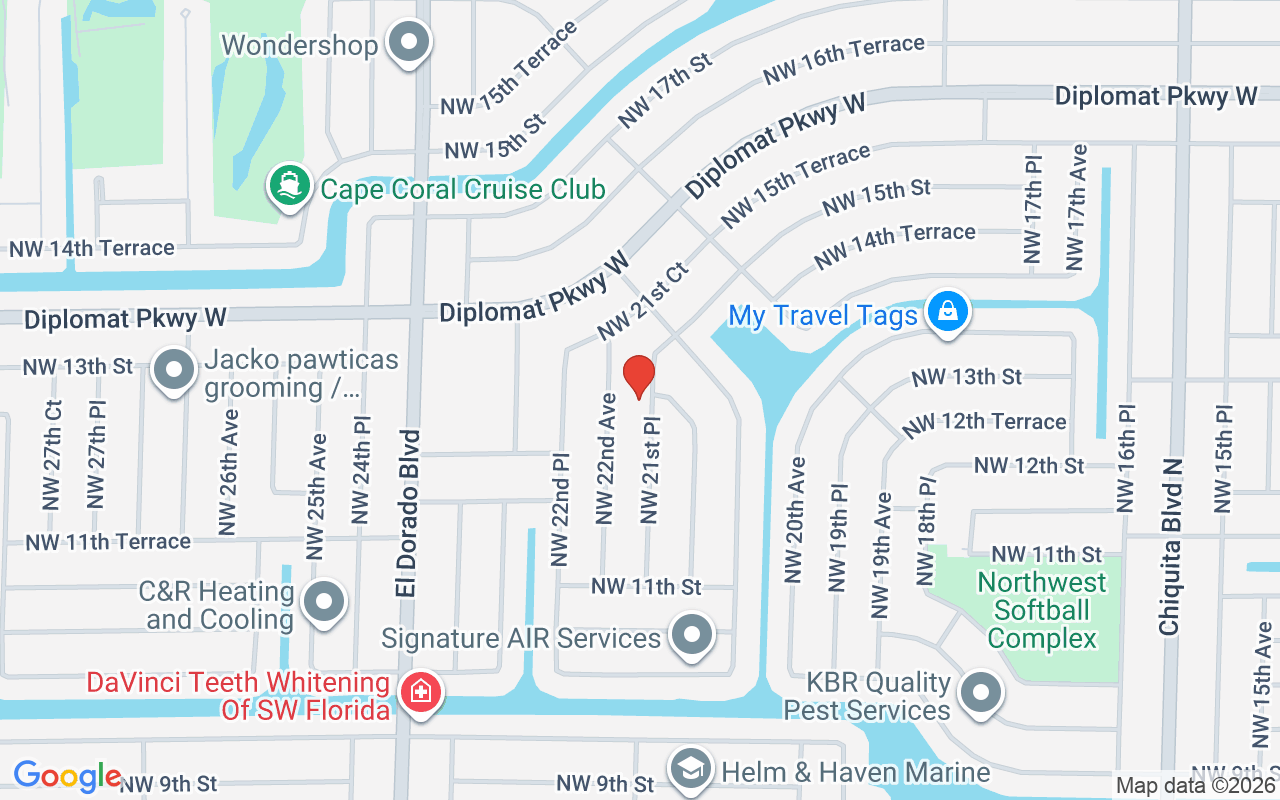 1232 21St Pl Nw, Cape Coral, FL 33993