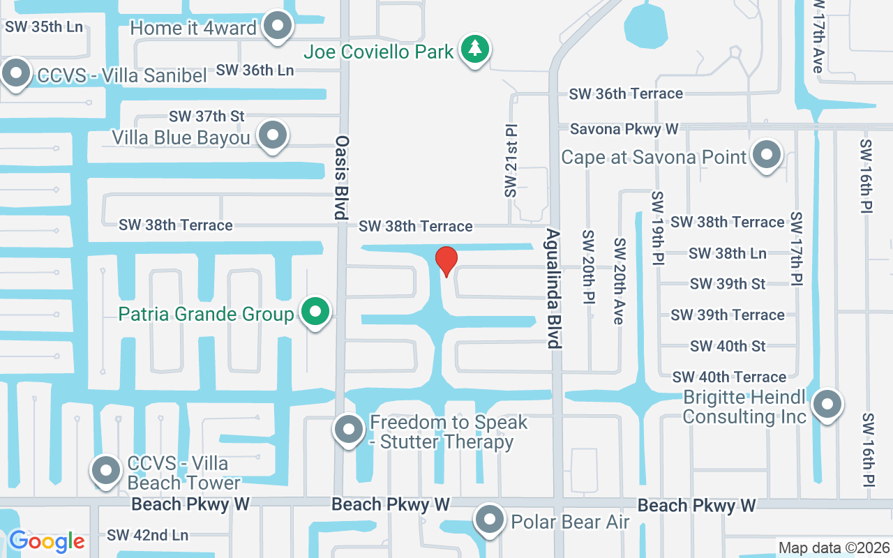 3908 22Nd Pl Sw, Cape Coral, FL 33914