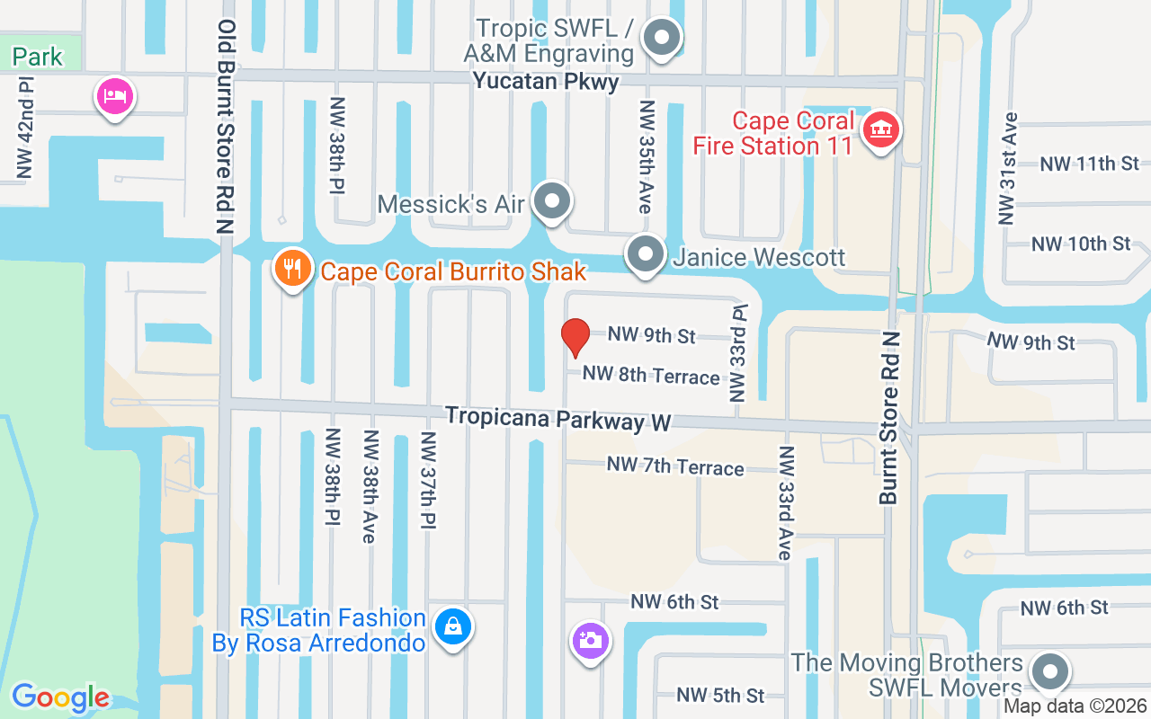 3527 8Th Ter Nw, Cape Coral, FL 33993