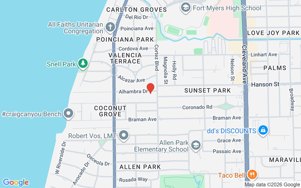 1554 Alhambra Dr, Fort Myers, FL 33901