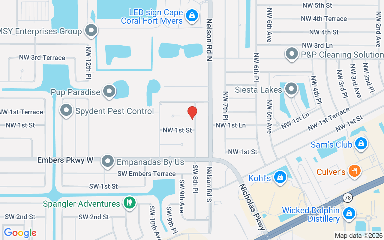 814 1St Ter Nw, Cape Coral, FL 33993