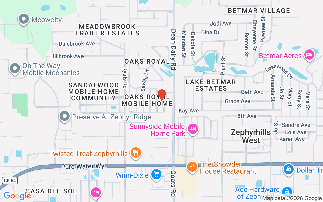 5313 Aurora Drive, Zephyrhills, FL 33541