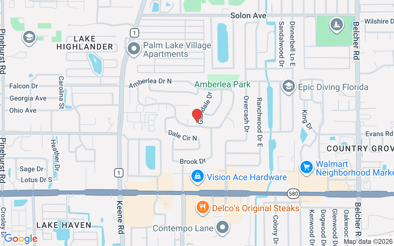1280 Glendale Drive, Dunedin, FL 34698