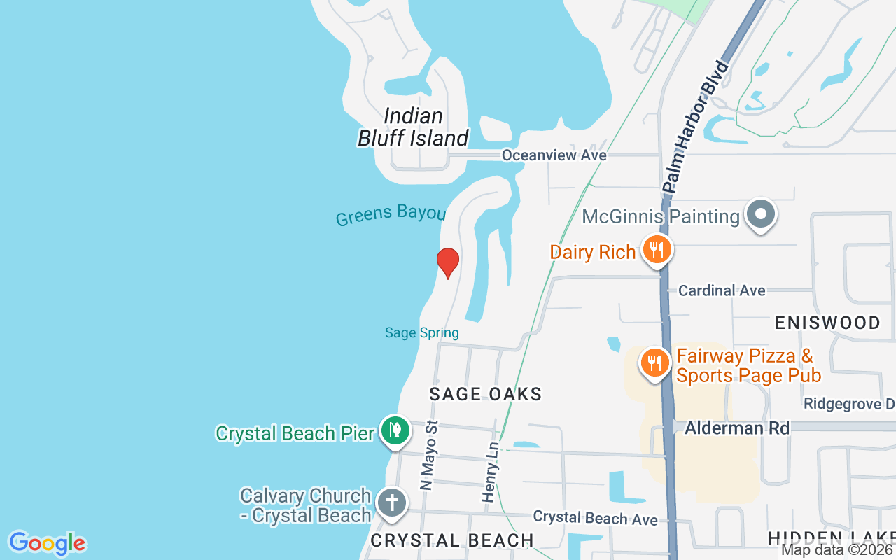615 Mayo Street N, Crystal Beach, FL 34681