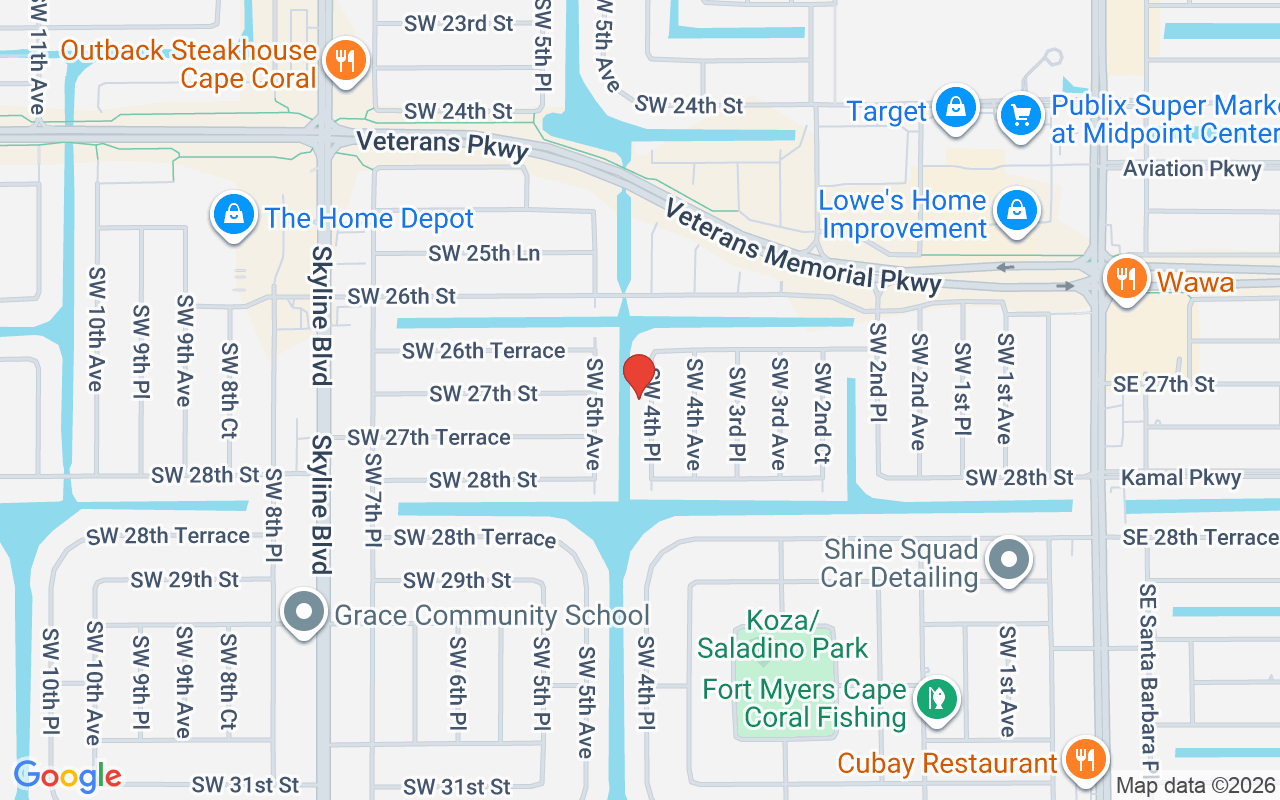 2704 4Th Pl Sw, Cape Coral, FL 33914