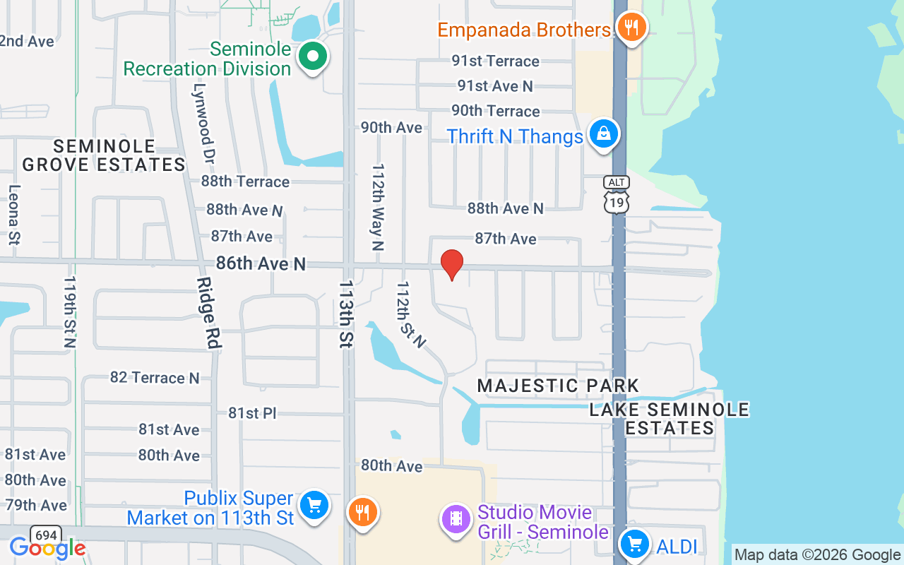 11100 86Th Avenue #108, Seminole, FL 33772