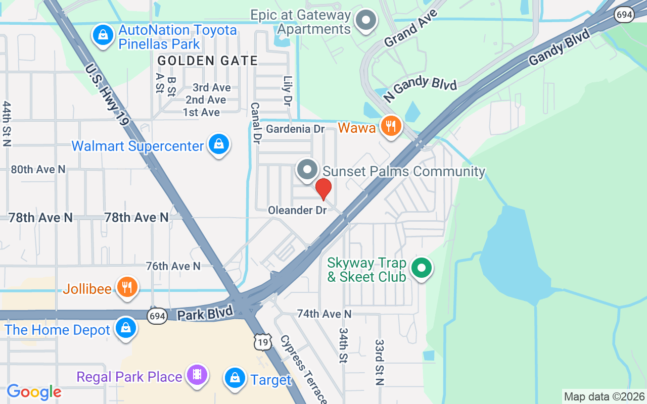 34444 Hibiscus Drive, Pinellas Park, FL 33781