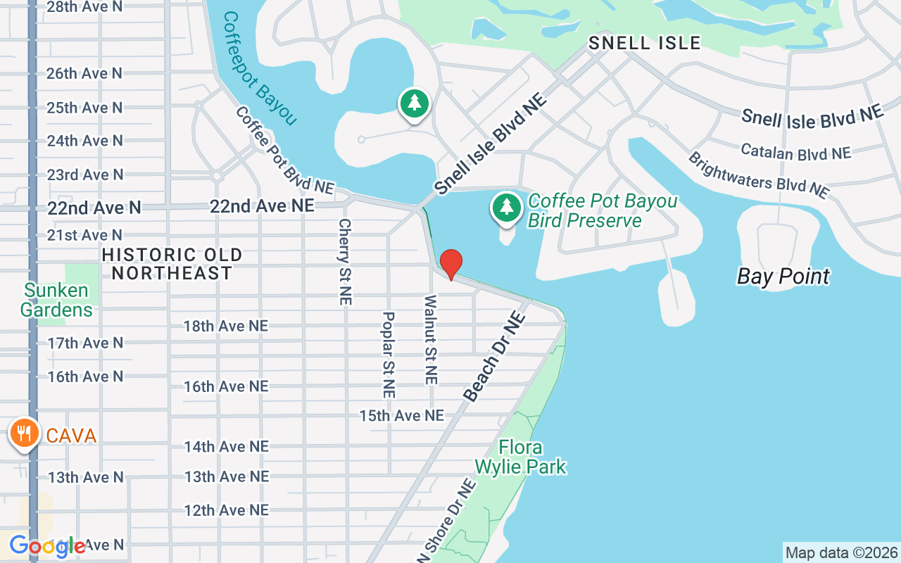 1936 Coffee Pot Boulevard, St Petersburg, FL 33704