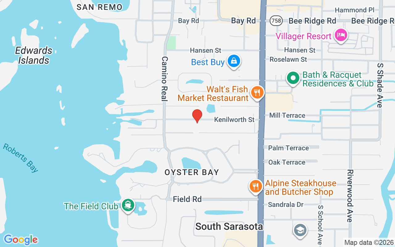 1622 Kenilworth Street, Sarasota, FL 34231