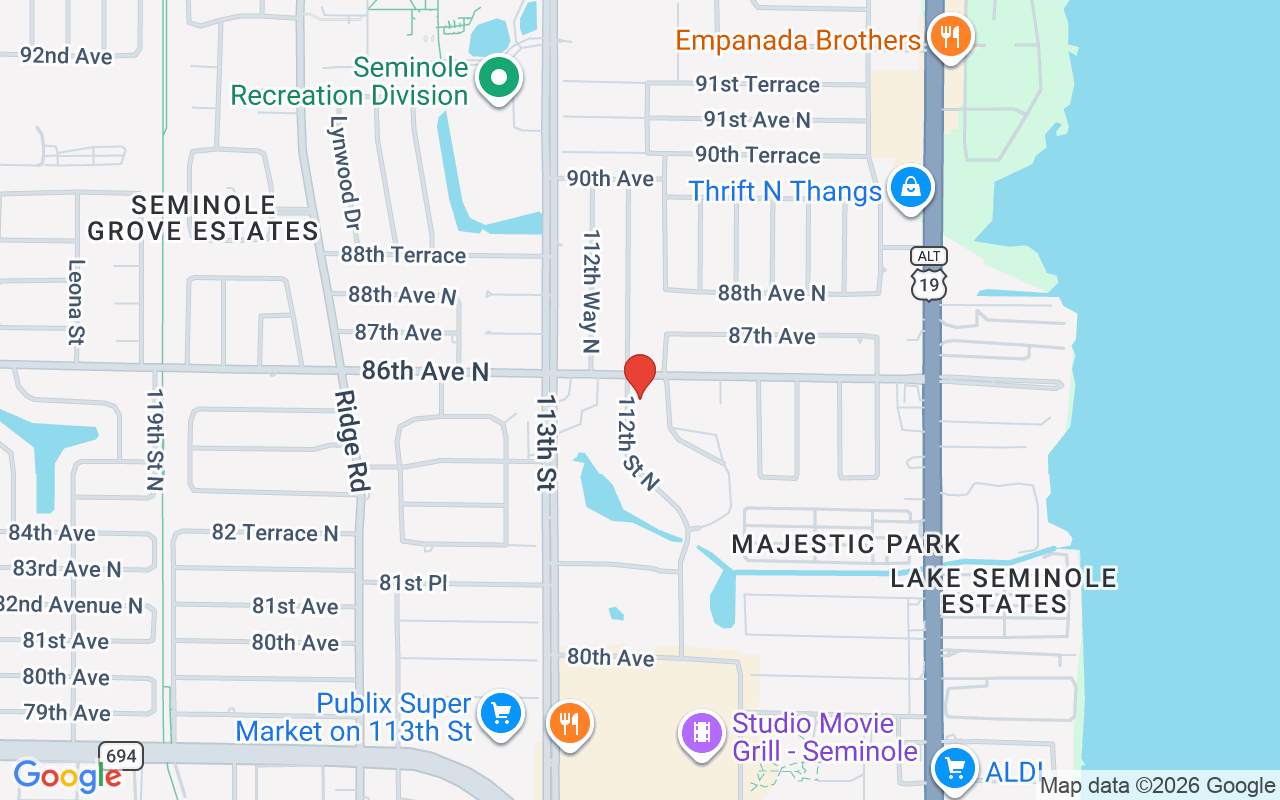 8555 112Th Street #106, Seminole, FL 33772