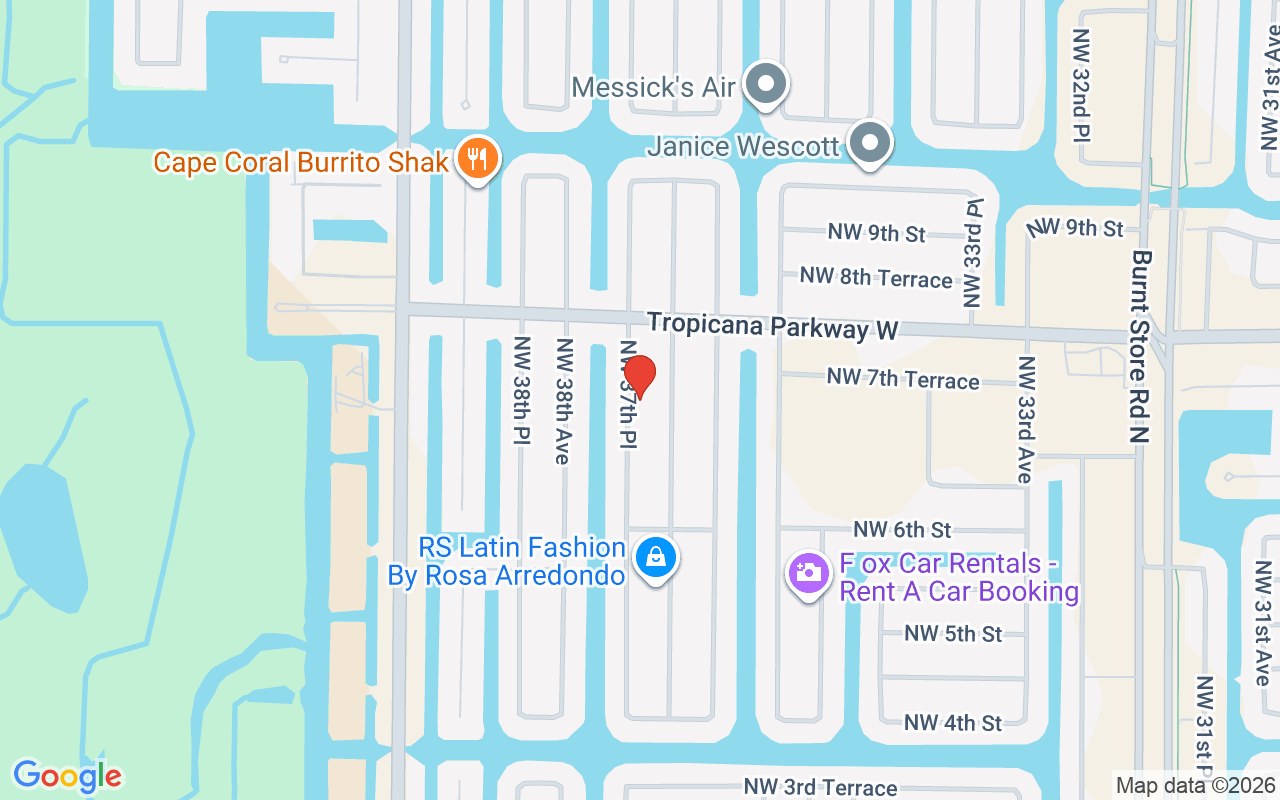 713 37Th Pl Nw, Cape Coral, FL 33993