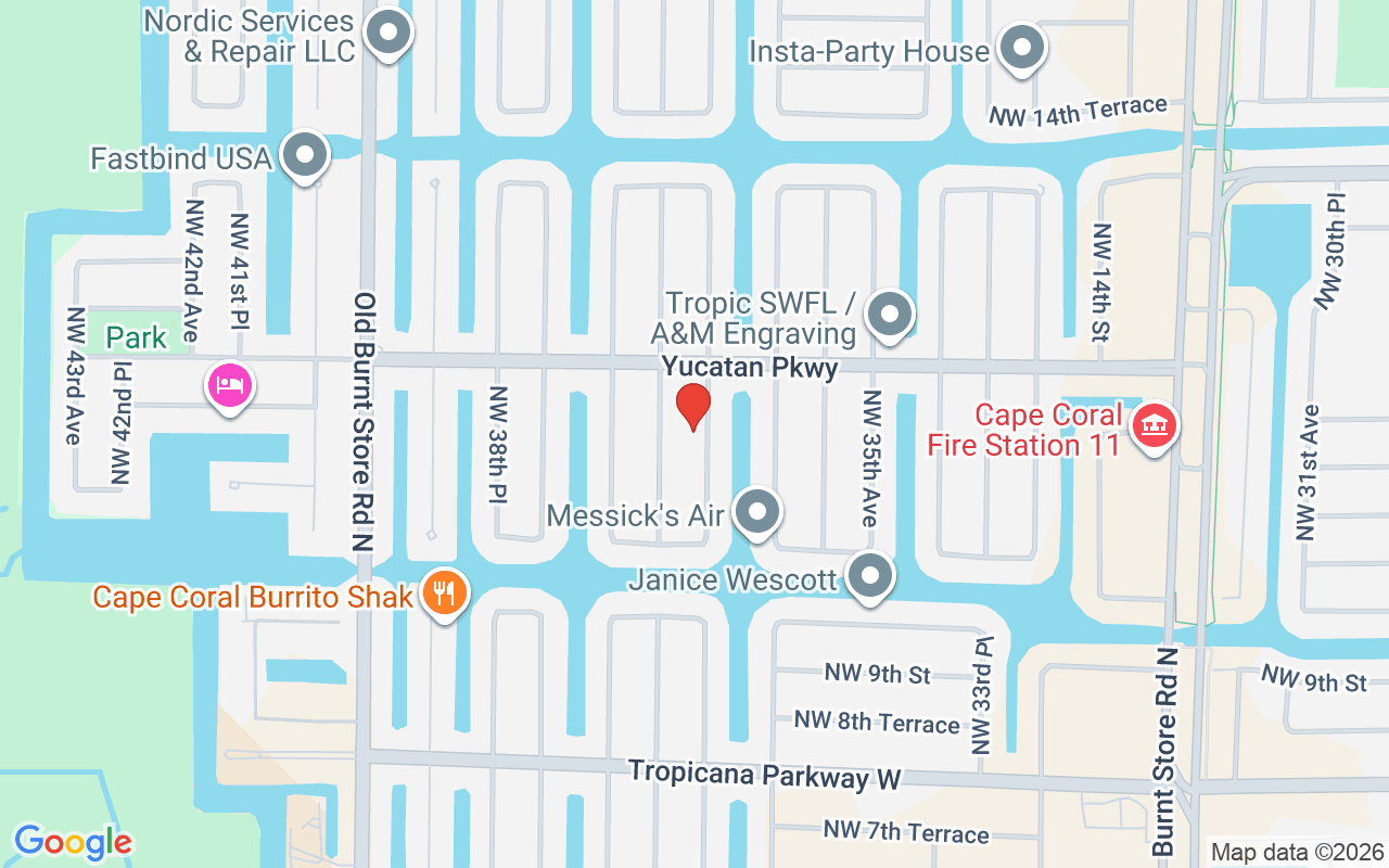 1032 36Th Pl Nw, Cape Coral, FL 33993