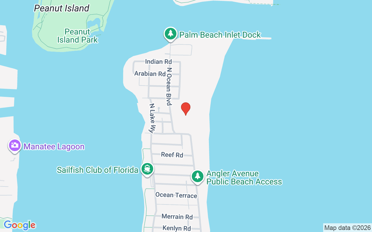 1491 N Ocean Blvd, Palm Beach, FL 33480