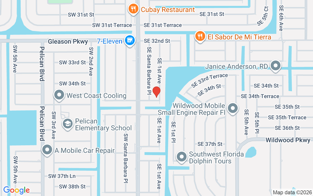 3412 1St Ave Sw, Cape Coral, FL 33914