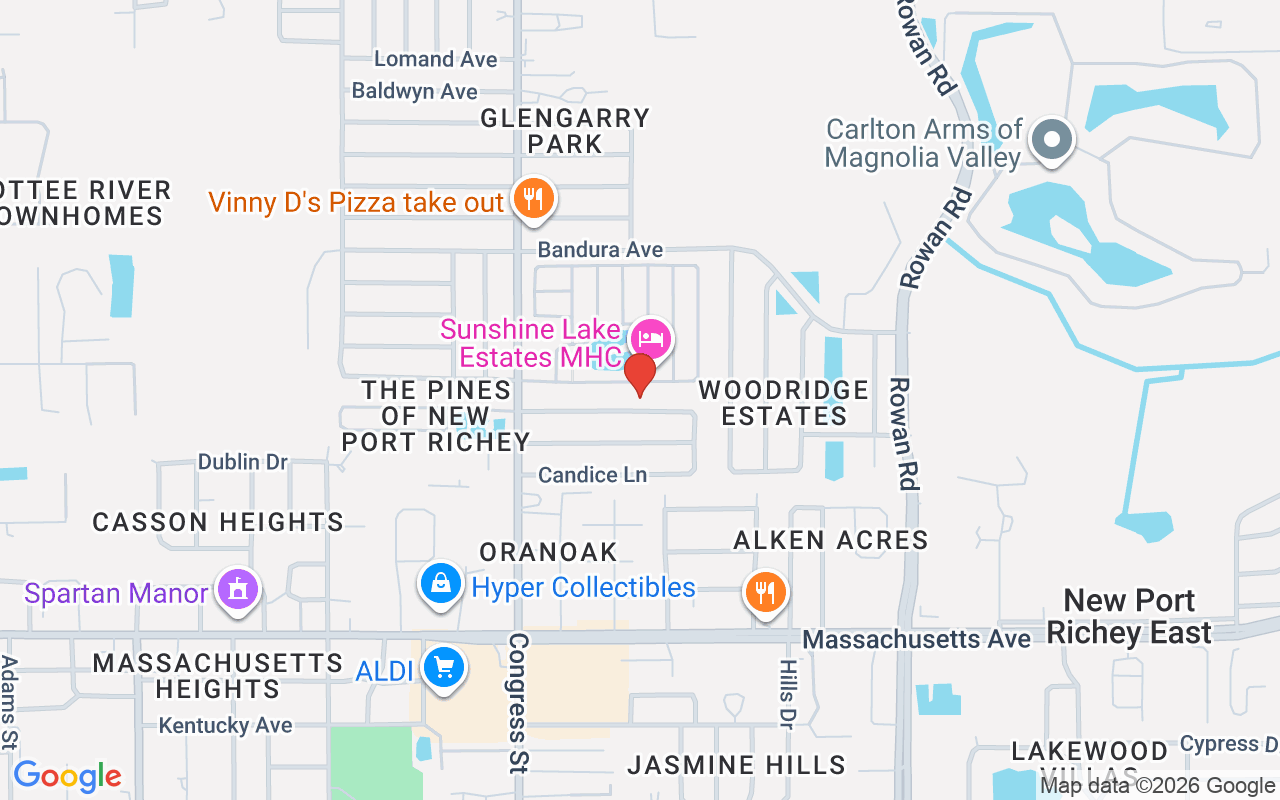 6631 Celeste Lane, New Port Richey, FL 34653