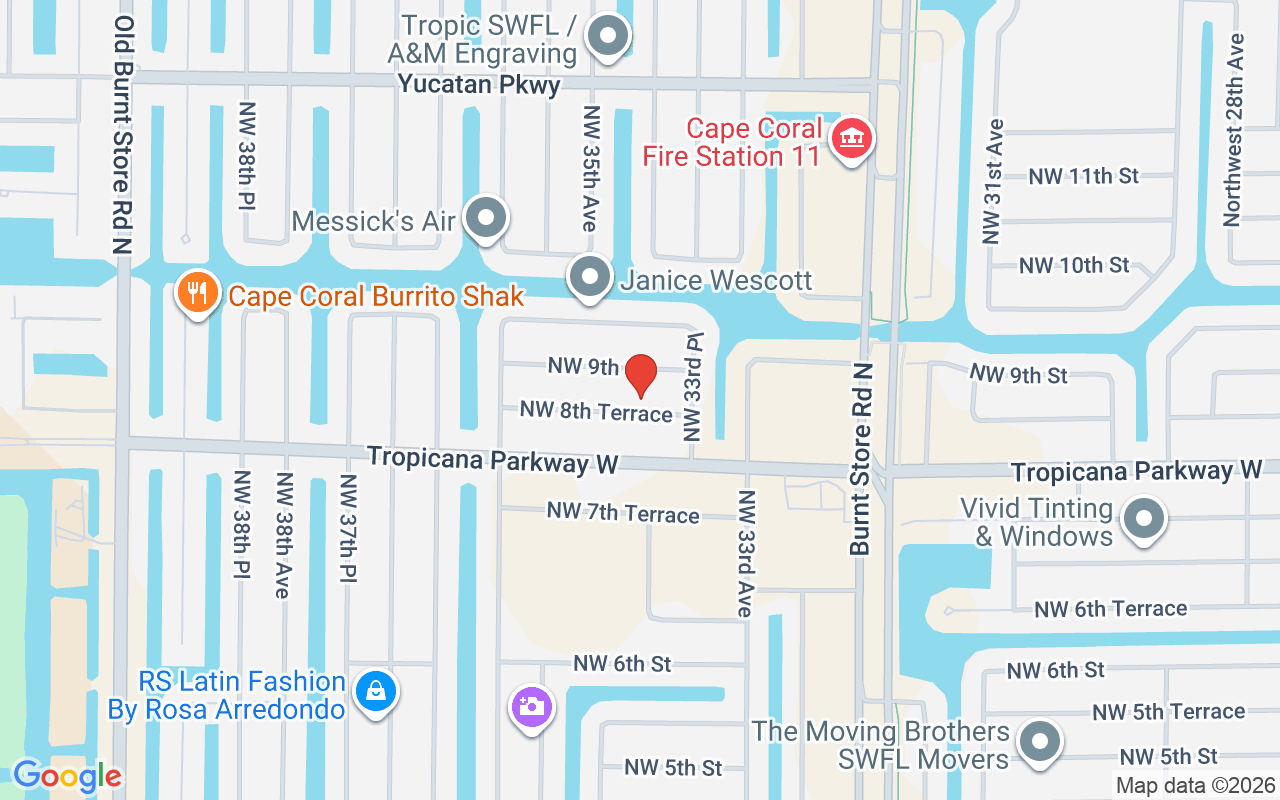 3405 8Th Ter Nw, Cape Coral, FL 33993