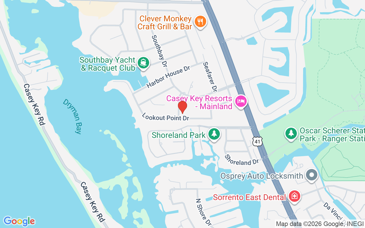 180 Lookout Point Drive, Osprey, FL 34229