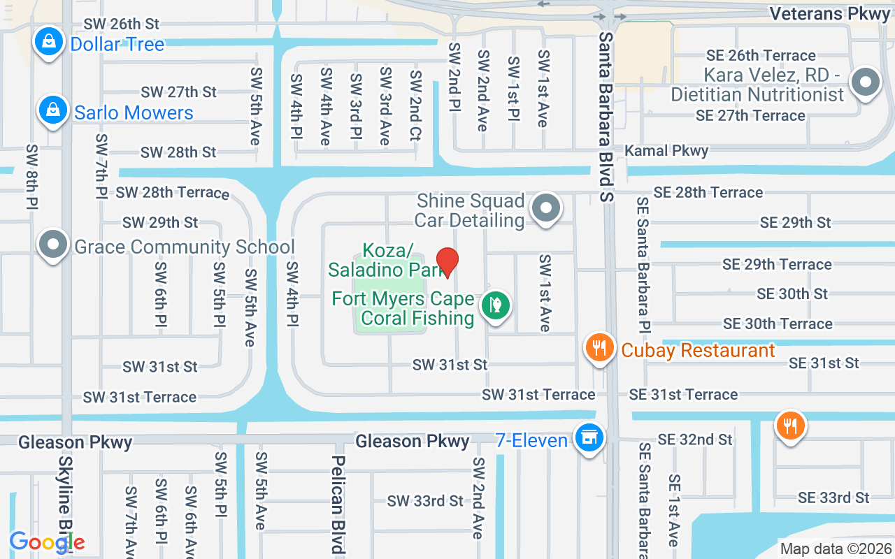 2928 Sw 2Nd Pl, Cape Coral, FL 33914