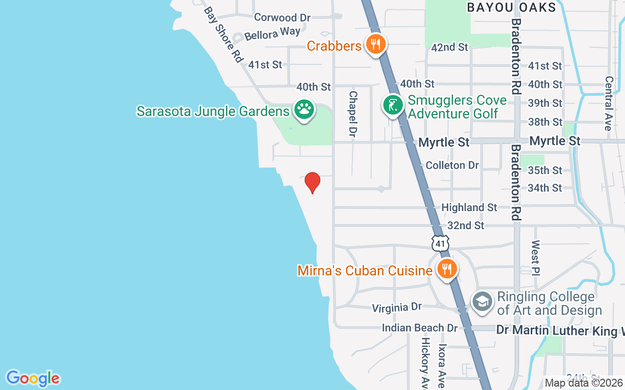 3315 Bay Shore Road, Sarasota, FL 34234